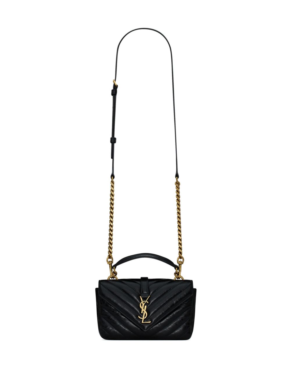 College leather mini bag