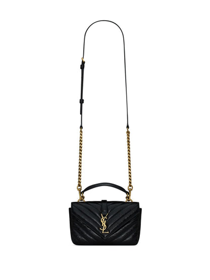 College leather mini bag