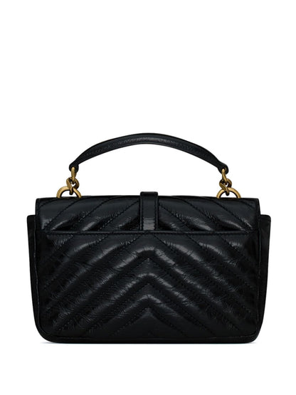 College leather mini bag