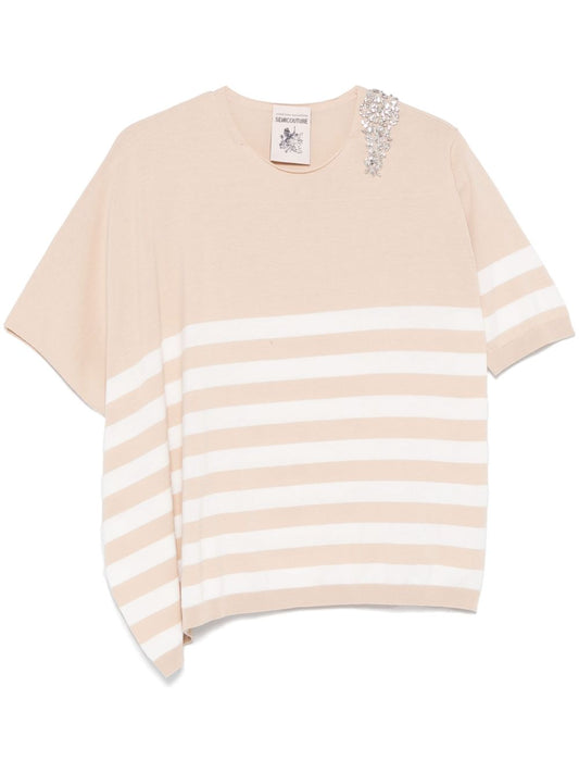 Antoine striped cotton sweater