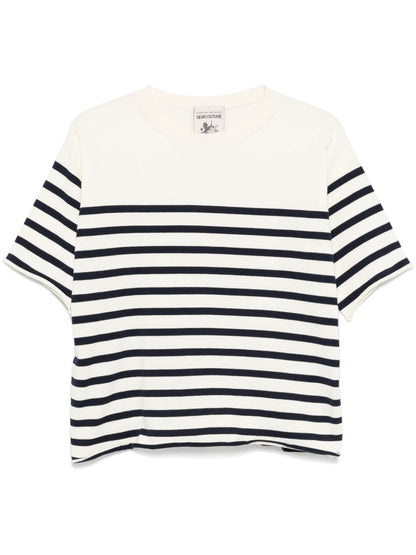Ombeline striped cotton sweater