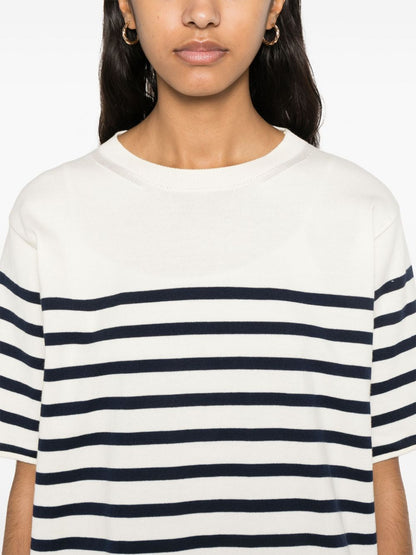 Ombeline striped cotton sweater