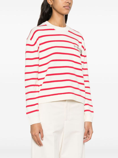 Rita striped cotton sweater