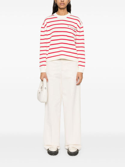 Rita striped cotton sweater