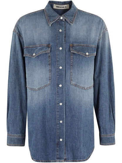 Valeriane denim cotton shirt