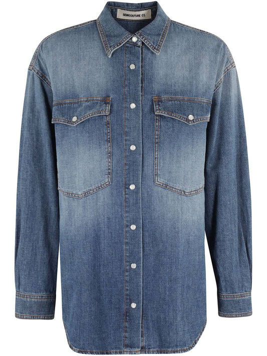 Valeriane denim cotton shirt