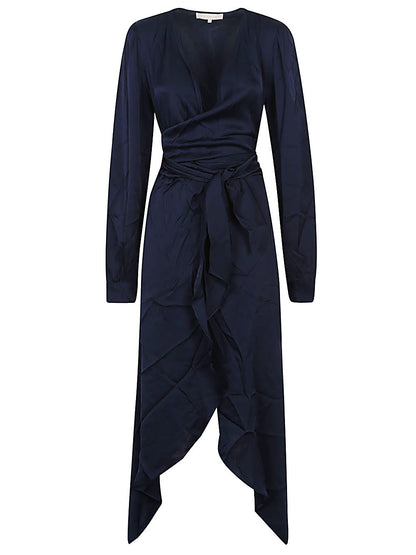 Ananda silk long dress