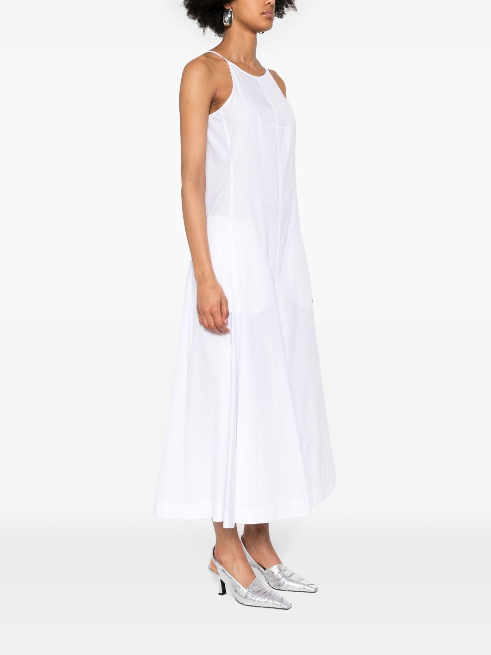 Cotton midi dress