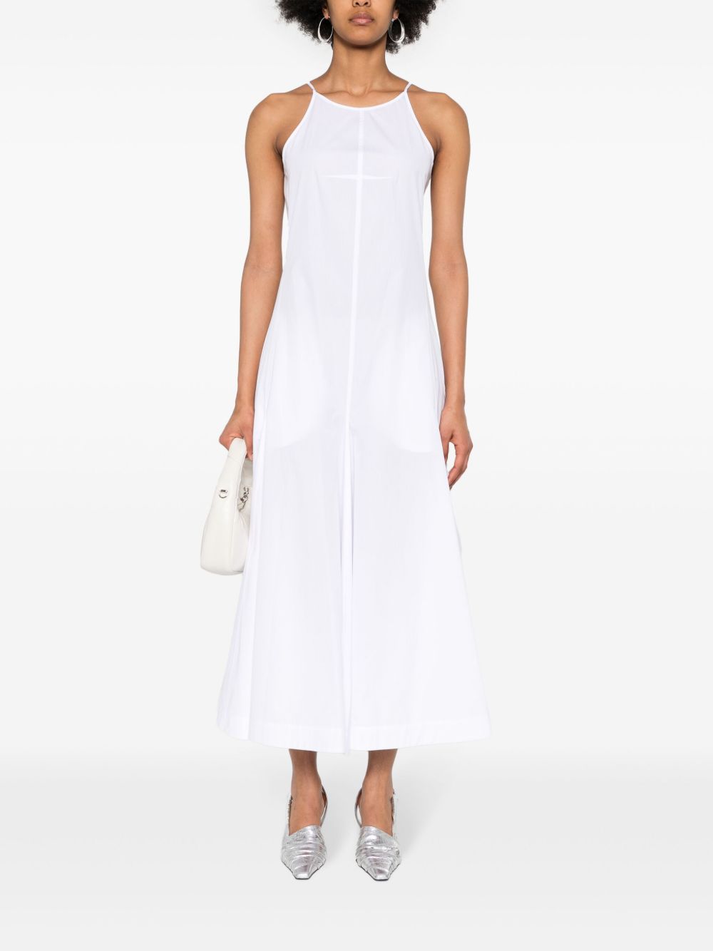 Cotton midi dress