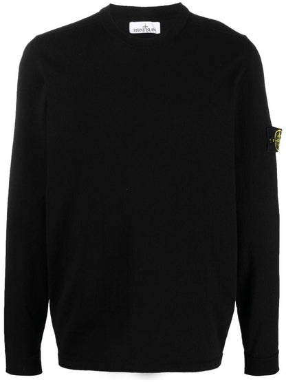 Logo cotton crewneck sweater