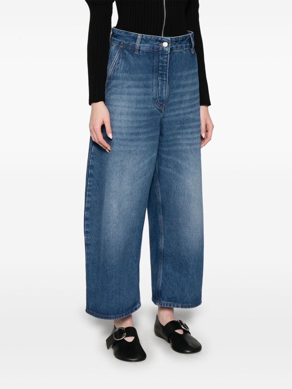 Chalco wide leg denim jeans