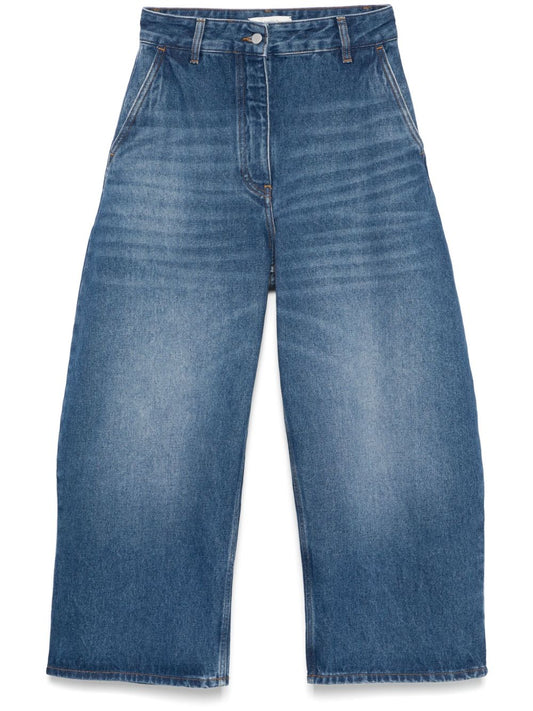 Chalco wide leg denim jeans