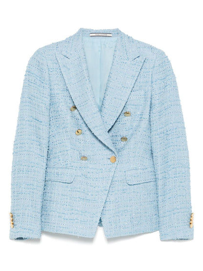 Cotton single-breasted jacket