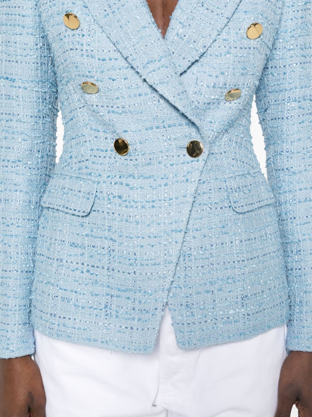 Cotton single-breasted jacket