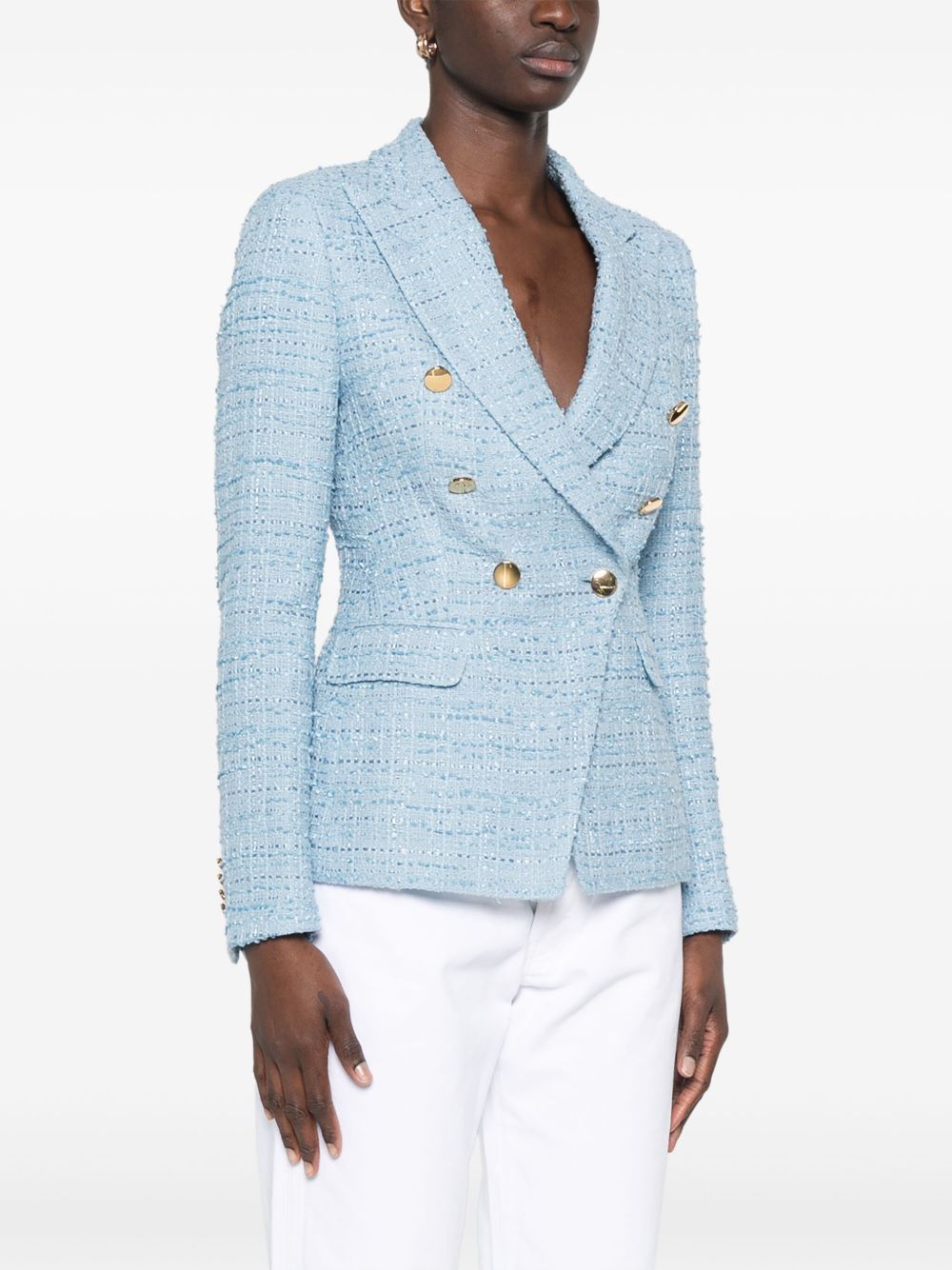 Cotton single-breasted jacket