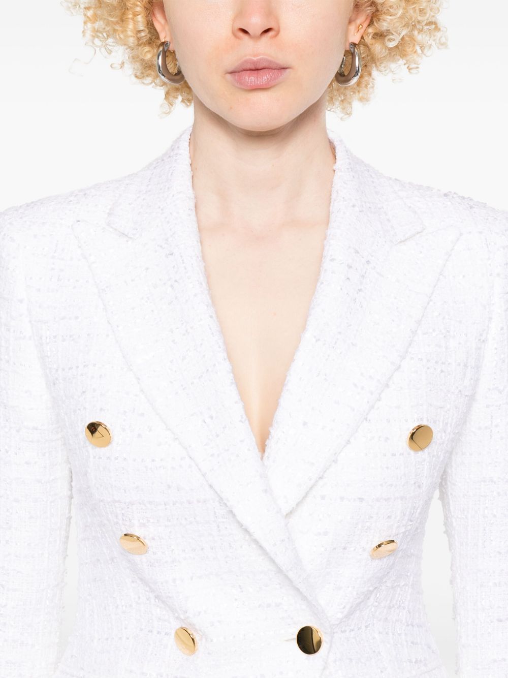 Cotton single-breasted jacket