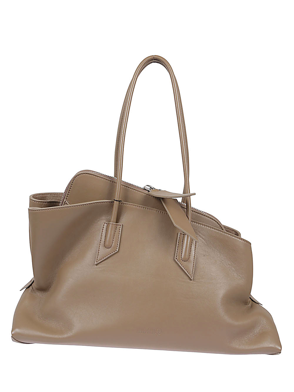 La passeggiata leather tote bag