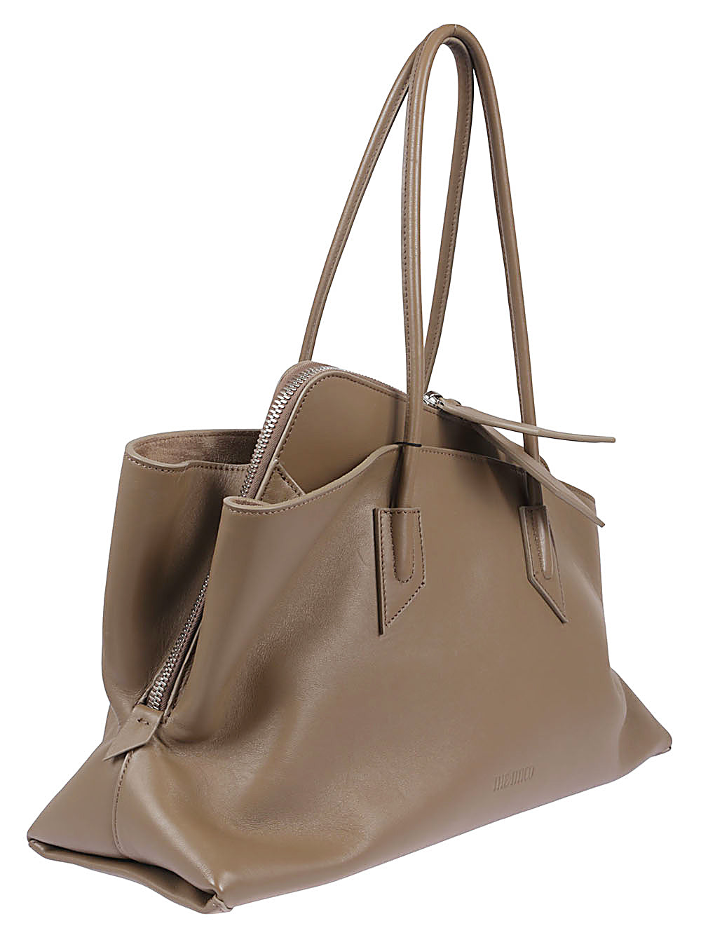 La passeggiata leather tote bag