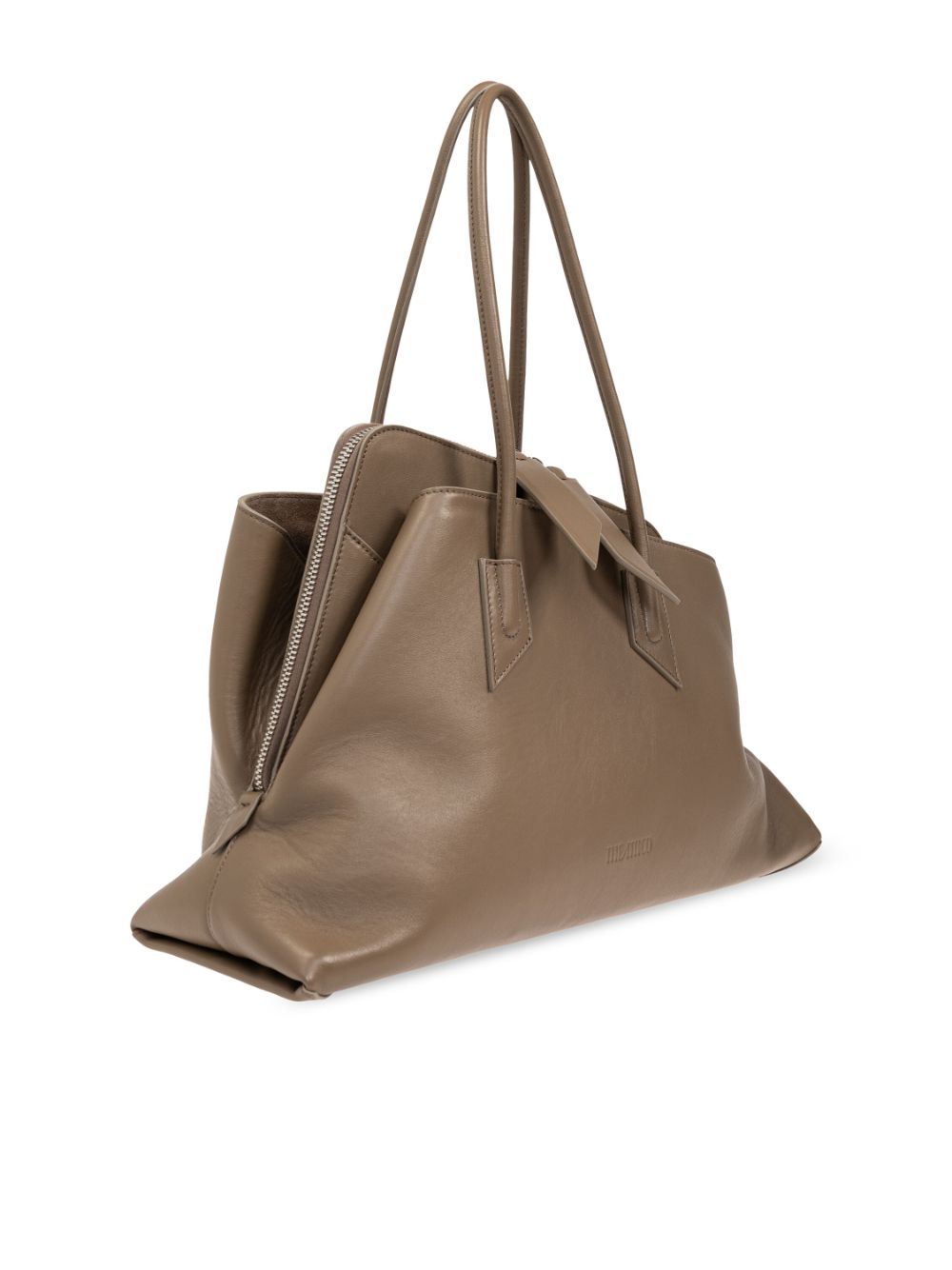 La passeggiata leather tote bag