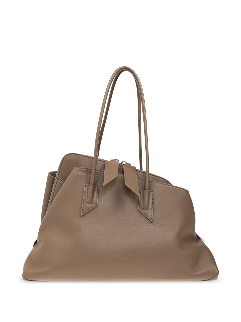 La passeggiata leather tote bag