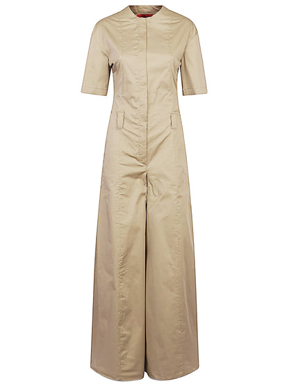 Bianca cotton long jumpsuit
