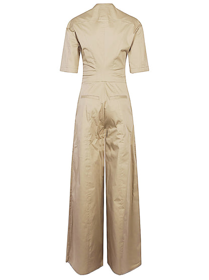 Bianca cotton long jumpsuit