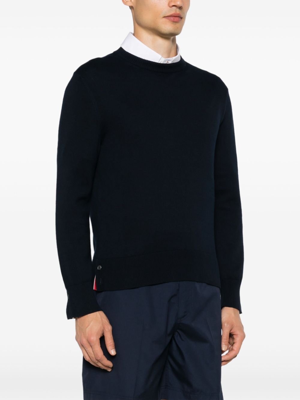 4bar cotton sweater