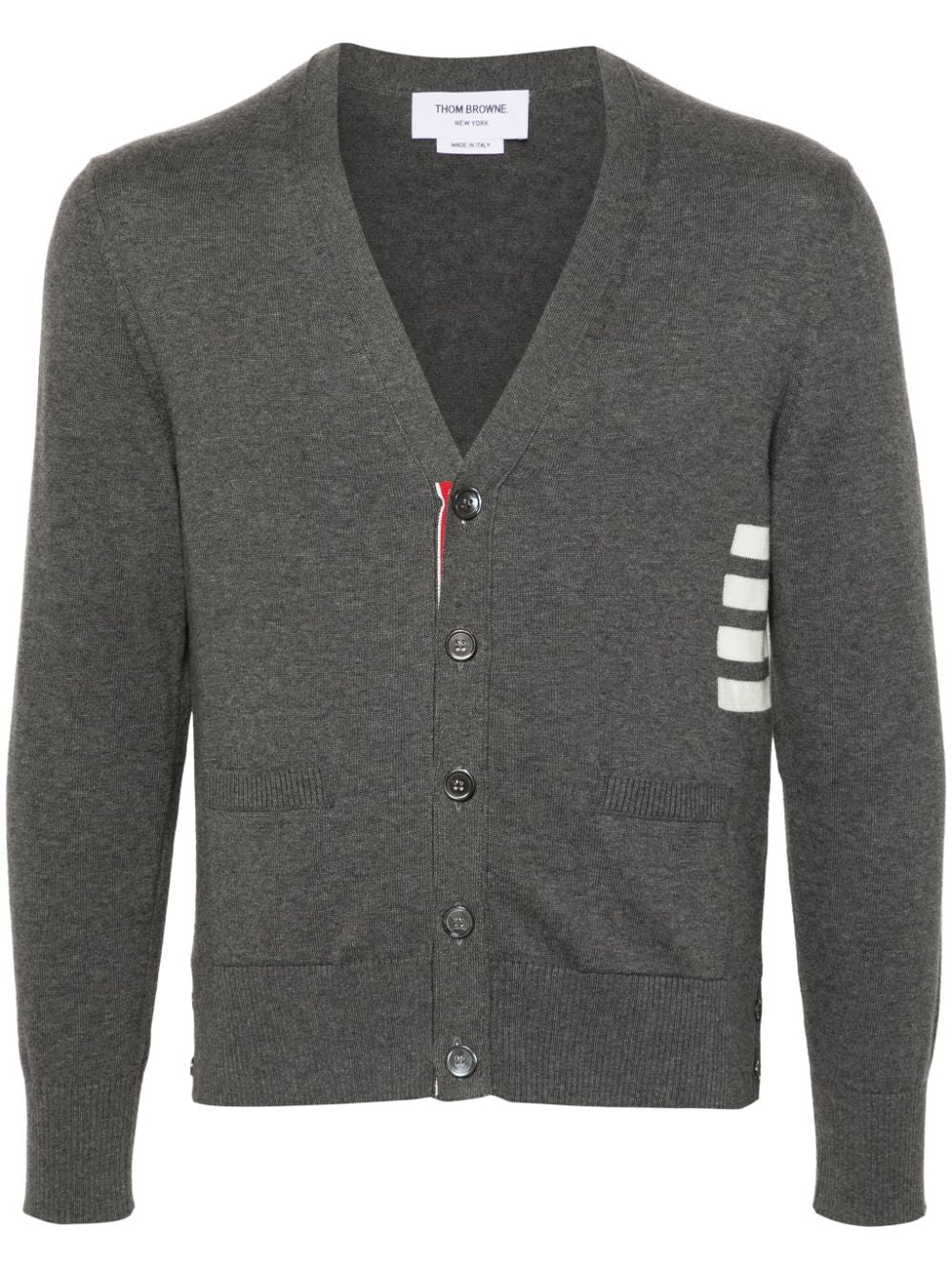 4bar cotton cardigan