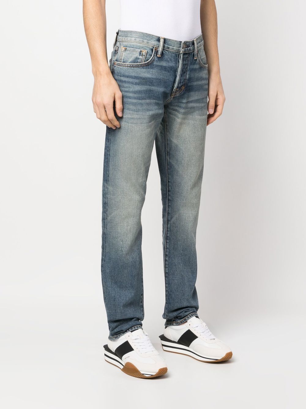 Denim slim fit jeans