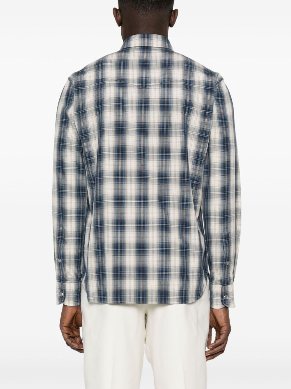 Checked cotton shirt