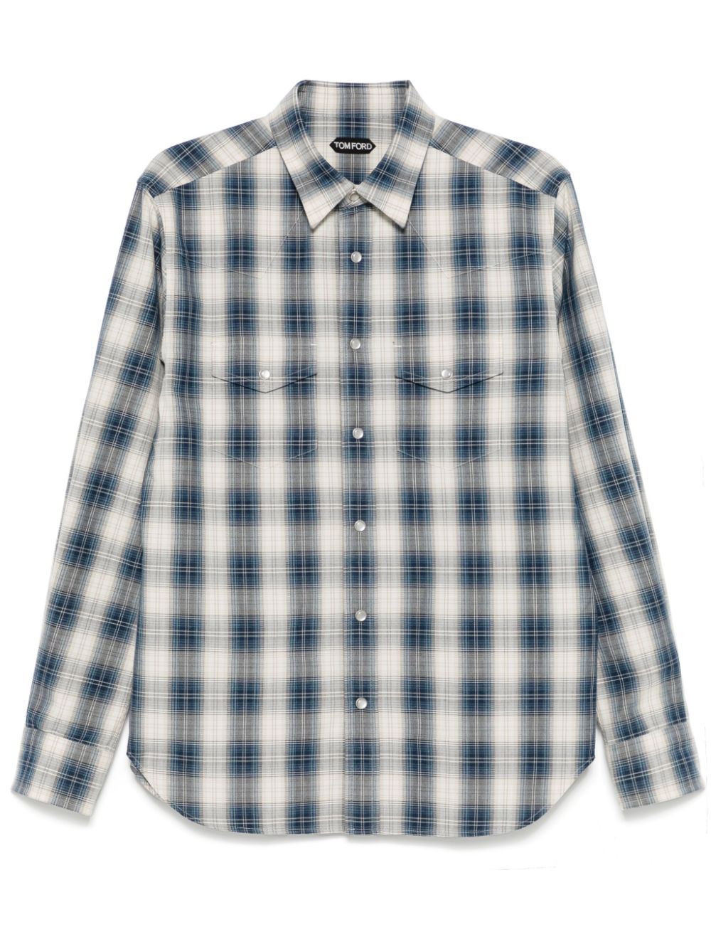 Checked cotton shirt