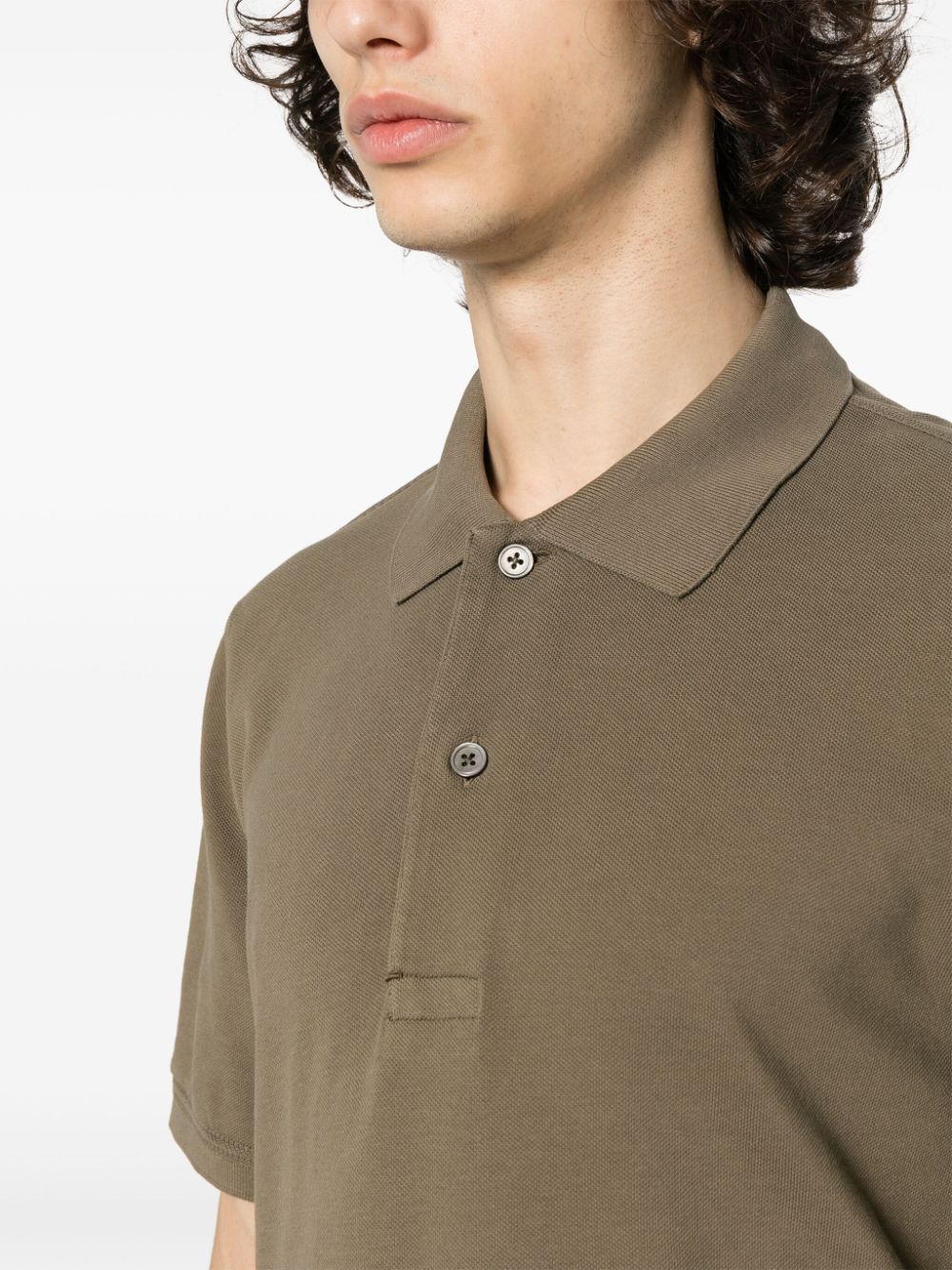 Cotton polo shirt