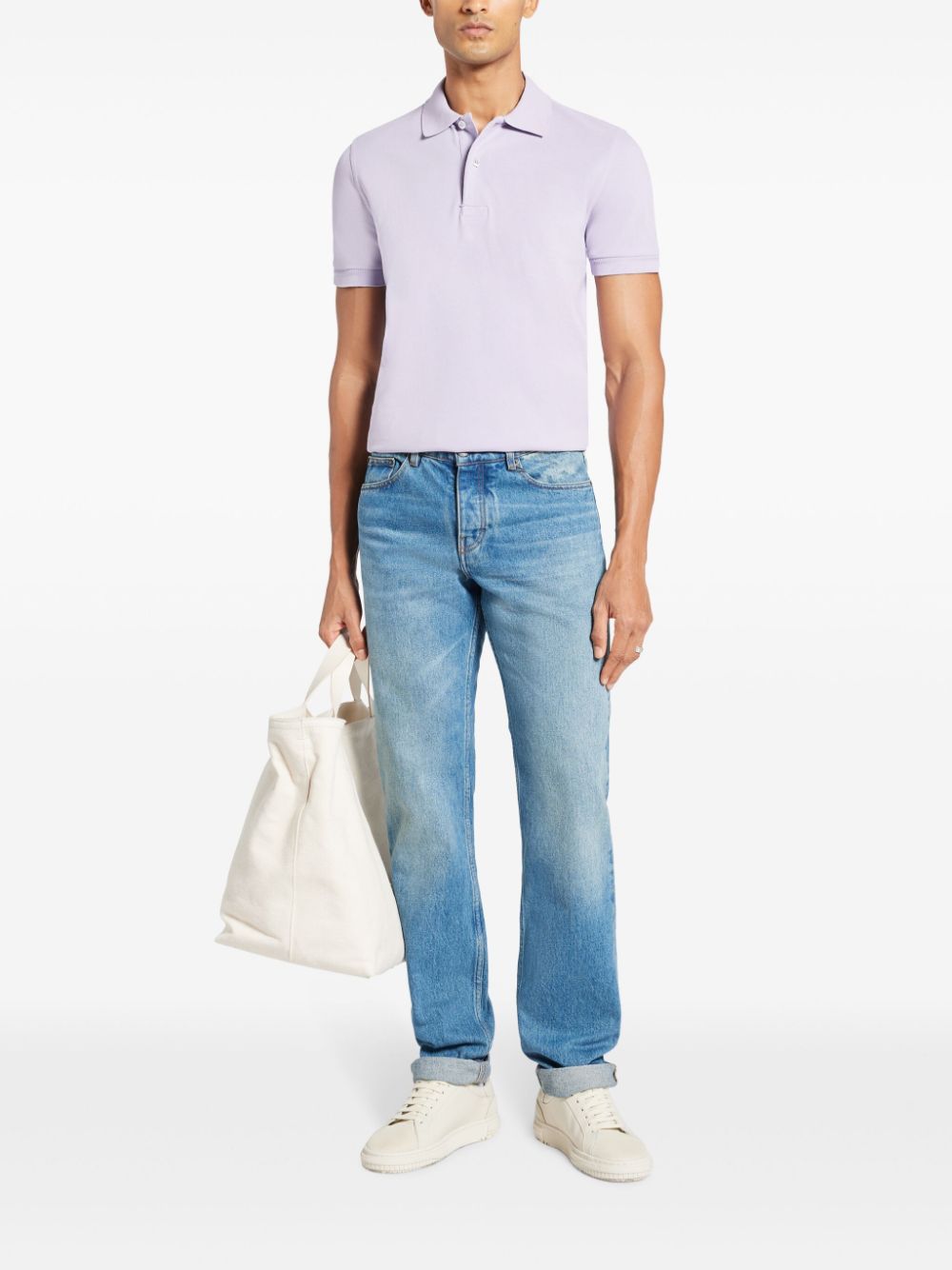Cotton polo shirt