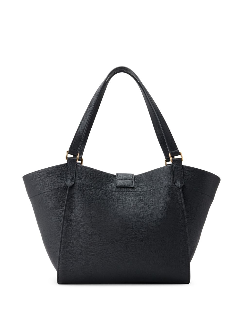 Medium leather tote bag