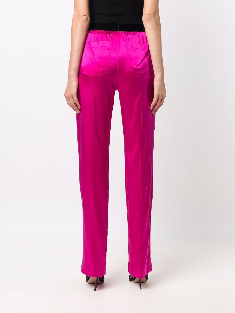 Silk trousers