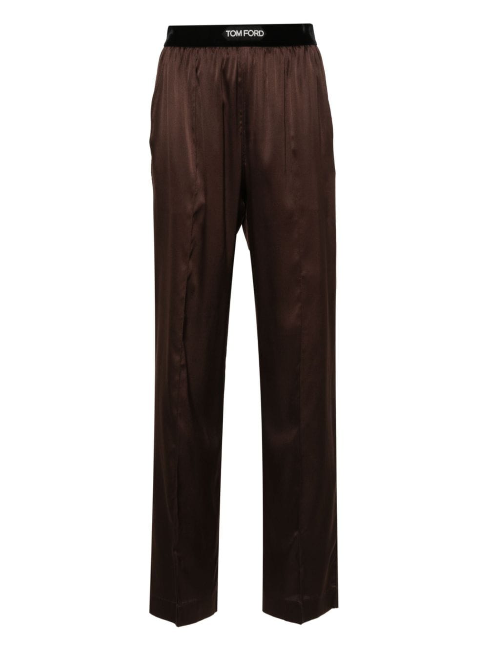 Silk trousers