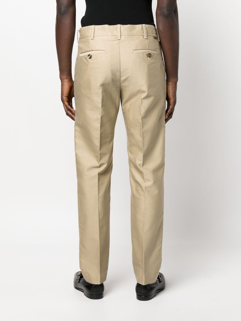 Cotton chino trousers