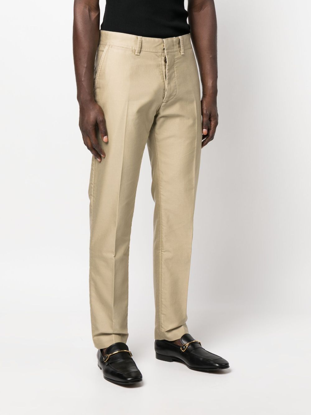 Cotton chino trousers