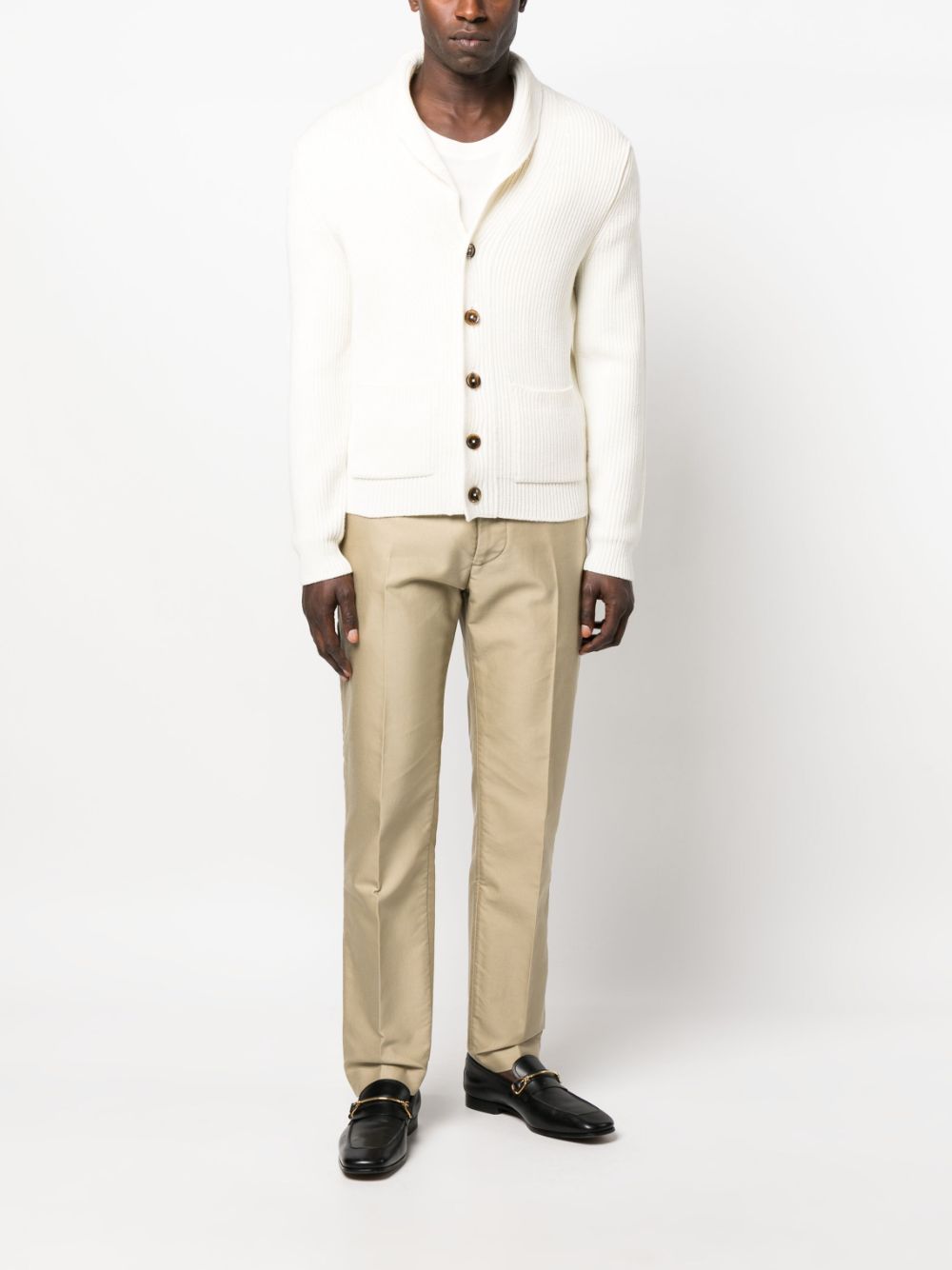 Cotton chino trousers