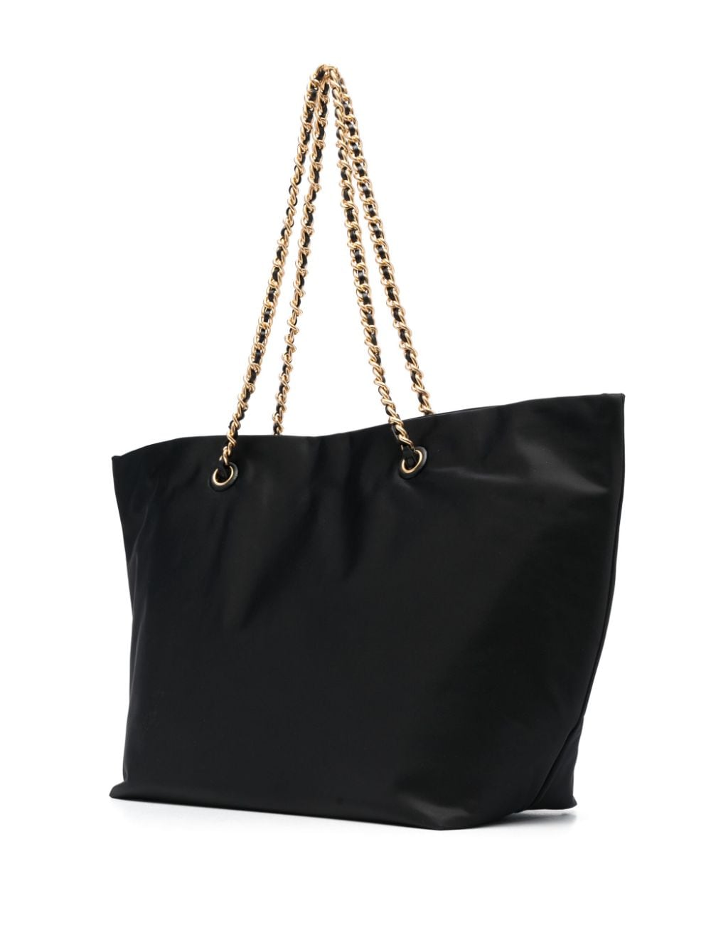 Ella chain nylon tote bag