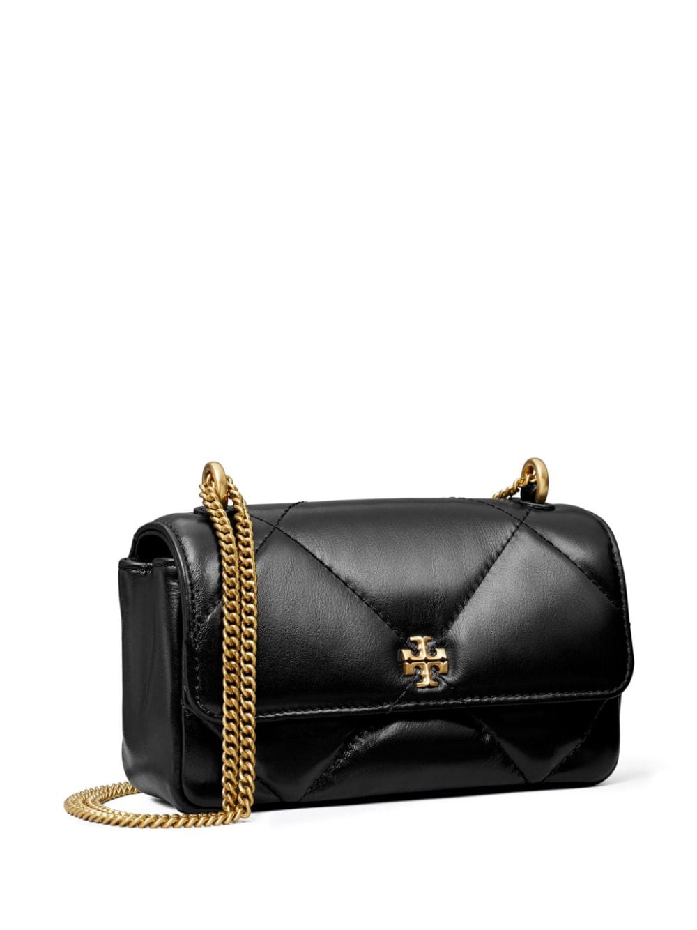 Kira diamond mini leather shoulder bag