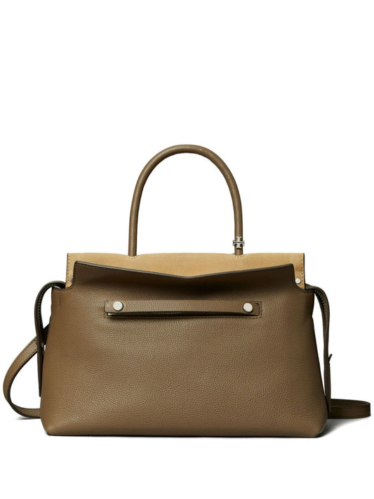 Mercer leather handbag