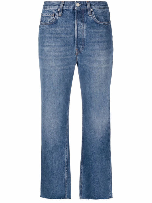 Classic cut denim jeans