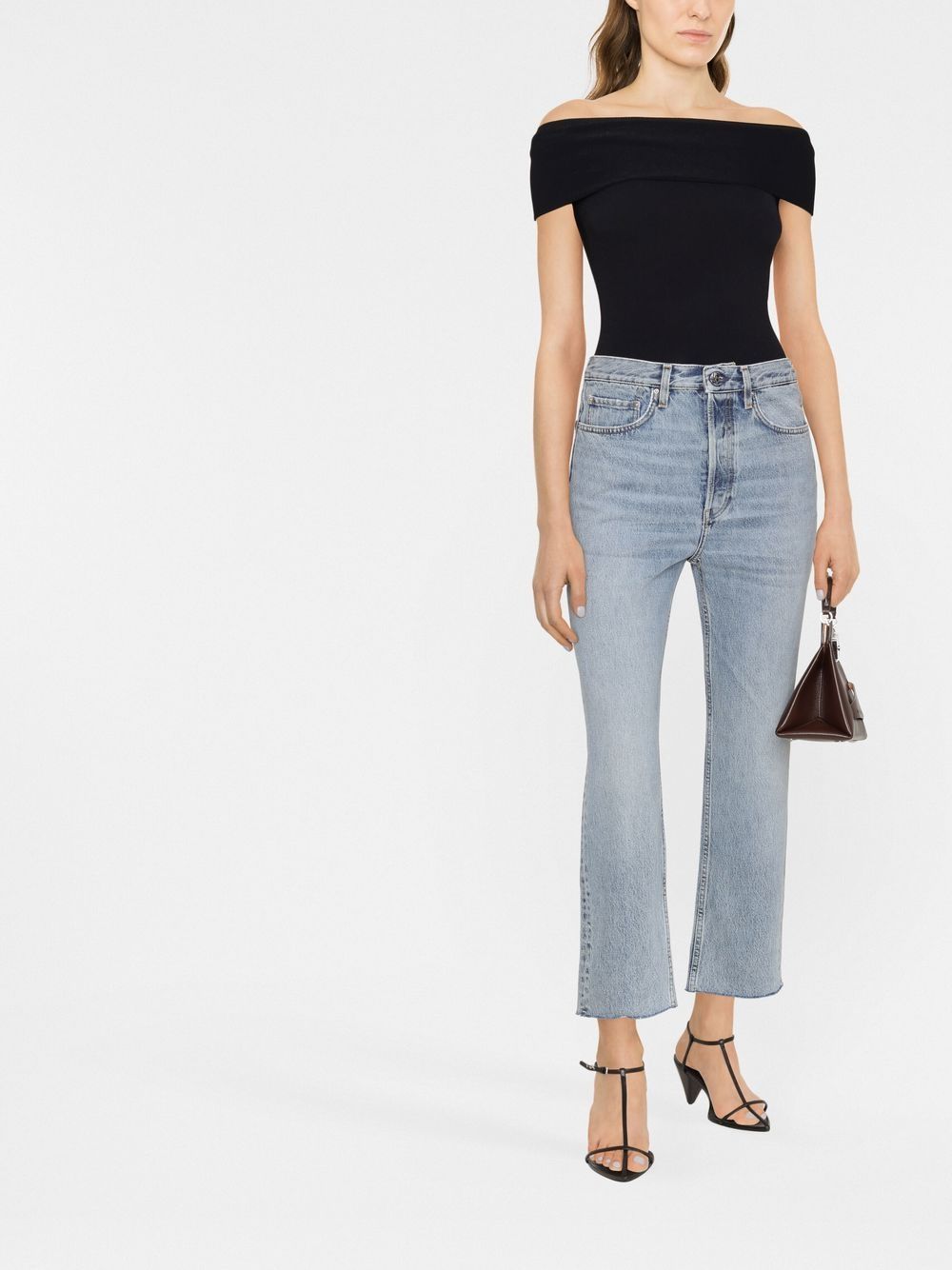 Classic cut denim jeans