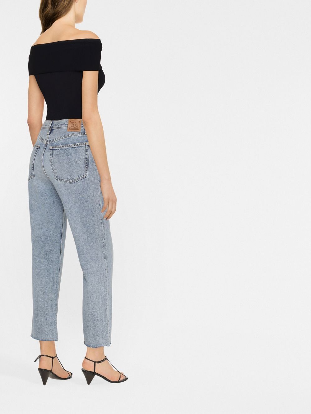 Classic cut denim jeans