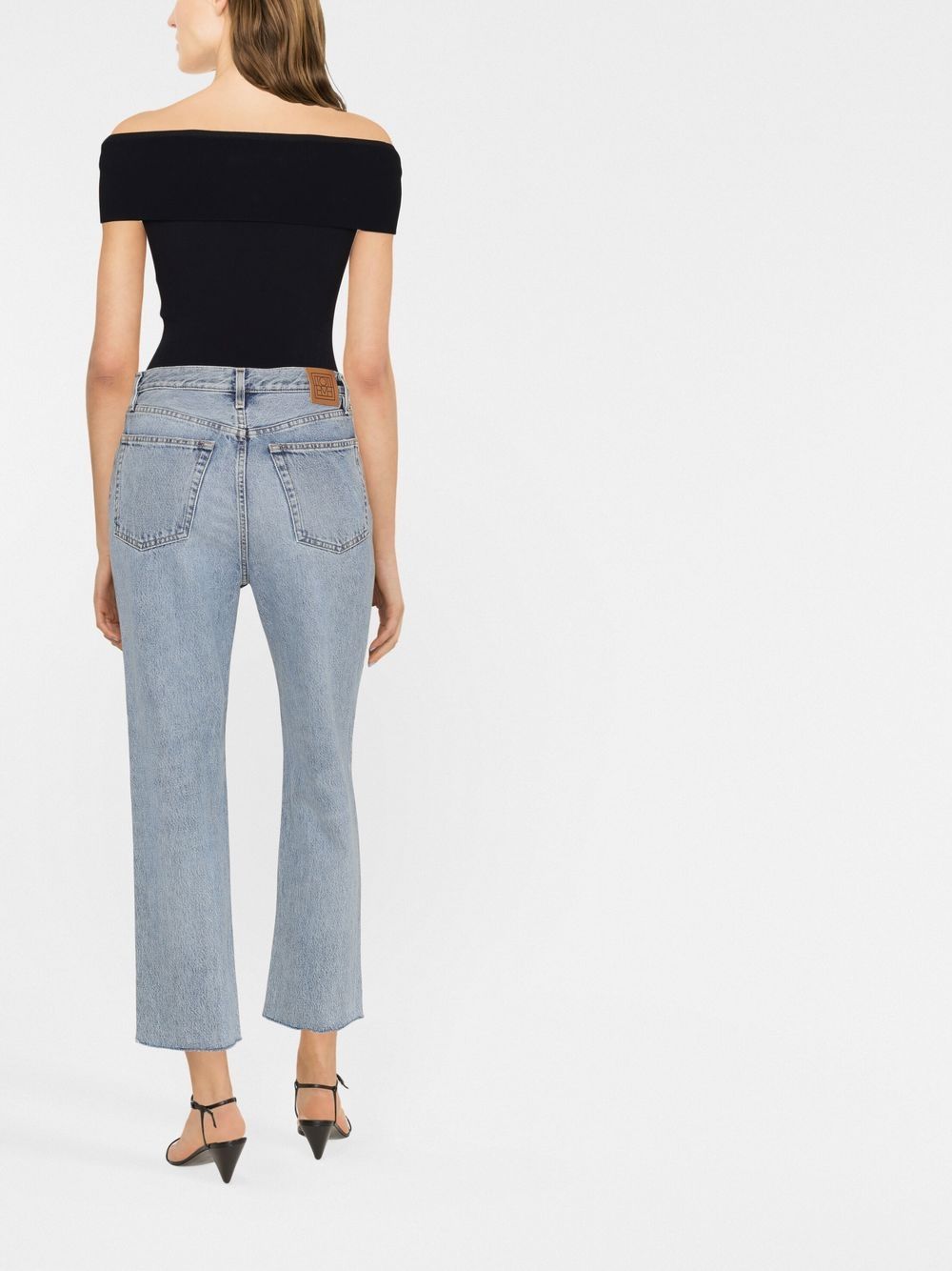 Classic cut denim jeans