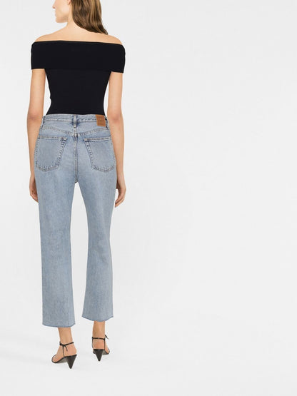 Classic cut denim jeans