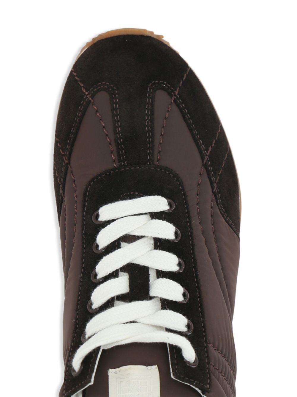 Nylon low-top sneakers