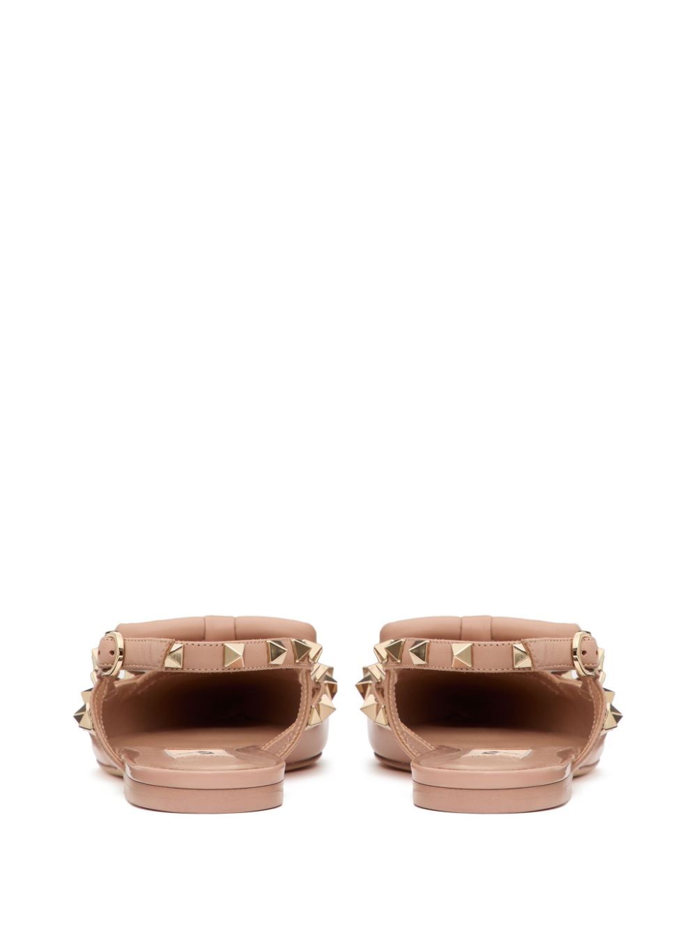 Slingback rockstud ballet flat