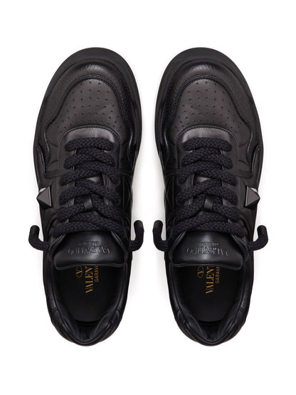 One stud xl leather sneakers